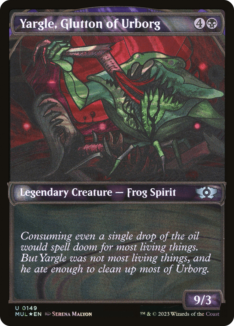 Yargle, Glutton of Urborg (Halo Foil) [Multiverse Legends] - POKÉ JEUX