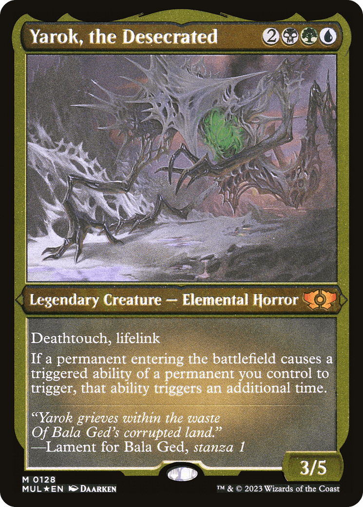 Yarok, the Desecrated (Foil Etched) [Multiverse Legends] - POKÉ JEUX