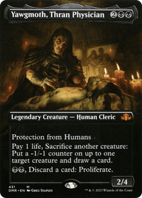 Yawgmoth, Thran Physician (Borderless Alternate Art) [Dominaria Remastered] - POKÉ JEUX