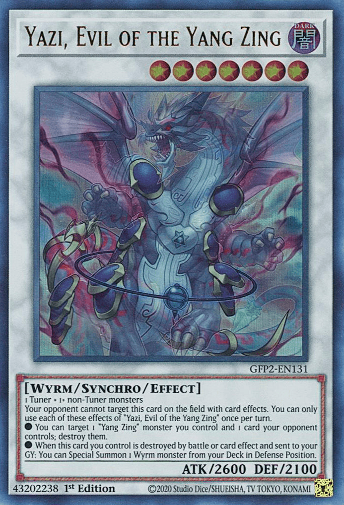 Yazi, Evil of the Yang Zing [GFP2-EN131] Ultra Rare - POKÉ JEUX