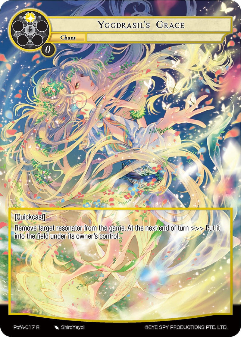 Yggdrasil's Grace (Full Art) (PofA-017) [Alice Origin IV: Prologue of Attoractia] - POKÉ JEUX