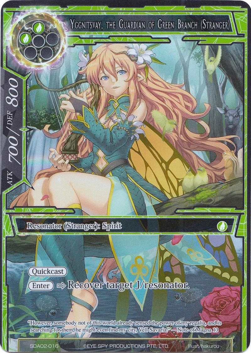 Yggnitsvay, the Guardian of Green Branch (Stranger) (Full Art) (SDAO2-016) [Alice Origin II Starter Deck] - POKÉ JEUX