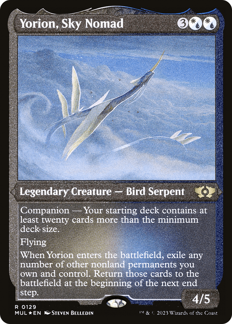 Yorion, Sky Nomad (Foil Etched) [Multiverse Legends] - POKÉ JEUX