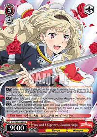 You and I Together, Claudine Saijo (RSL/S98-E048 RR) [Revue Starlight The Movie] - POKÉ JEUX