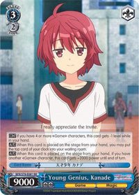 Young Genius, Kanade (BFR/S78-E081 RR) [BOFURI: I Don't Want to Get Hurt, so I'll Max Out My Defense] - POKÉ JEUX