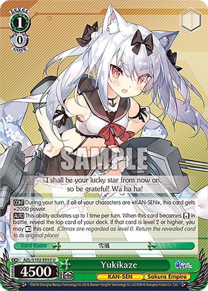 Yukikaze (AZL/S102-E053 U) [Azur Lane] - POKÉ JEUX