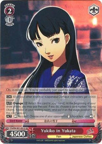 Yukiko in Yukata (P4/EN-S01-051S SR) [Persona 4 ver.E] - POKÉ JEUX