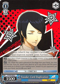 Yusuke: Card Duplication (P5/S45-E093 C) [Persona 5] - POKÉ JEUX