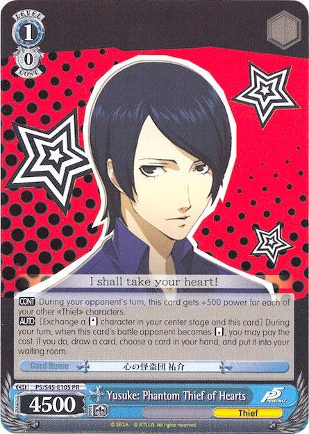 Yusuke: Phantom Thief of Hearts (P5/S45-E0105 PR) (Promo) [Persona 5] - POKÉ JEUX