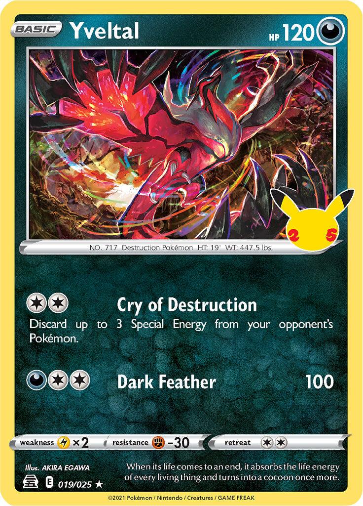 Yveltal (019/025) [Celebrations: 25th Anniversary] - POKÉ JEUX