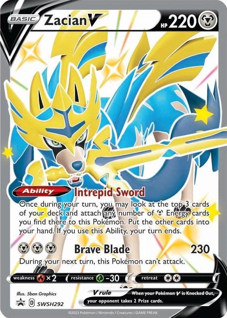 Zacian V (SWSH292) [Sword & Shield: Black Star Promos] - POKÉ JEUX