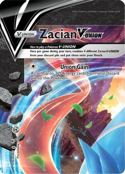 Zacian V-Union (SWSH163) [Sword & Shield: Black Star Promos] - POKÉ JEUX