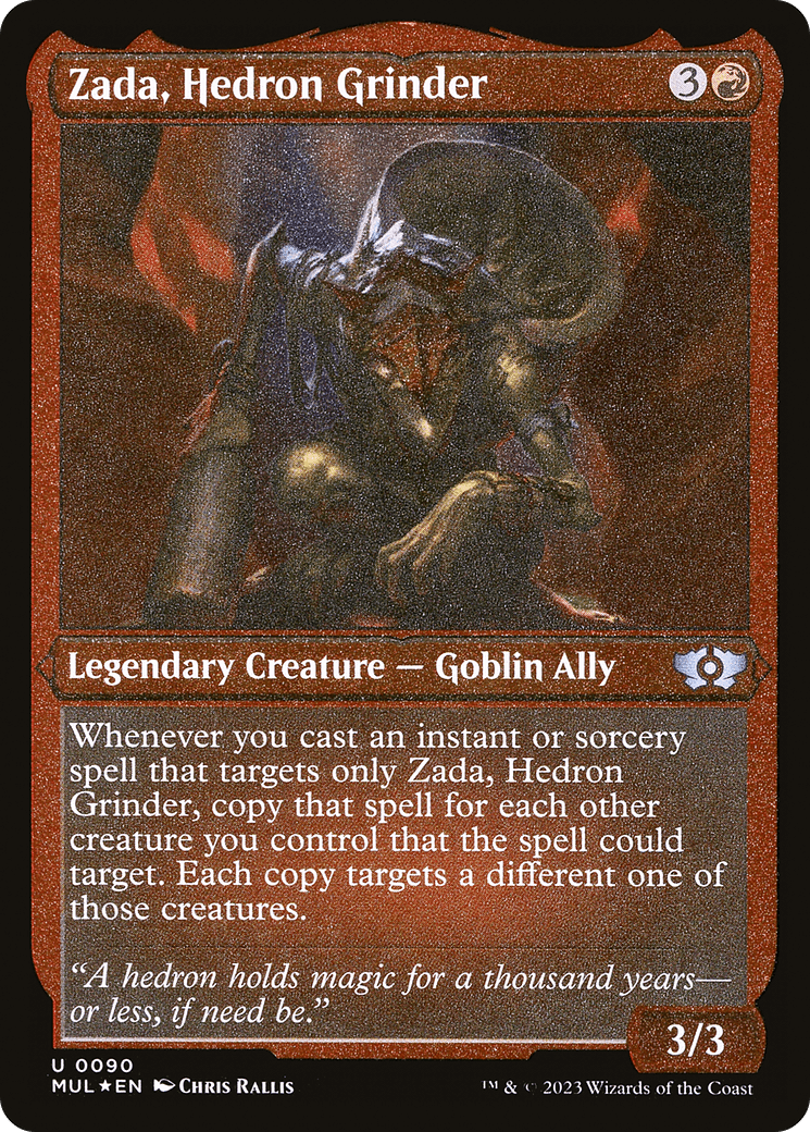 Zada, Hedron Grinder (Foil Etched) [Multiverse Legends] - POKÉ JEUX