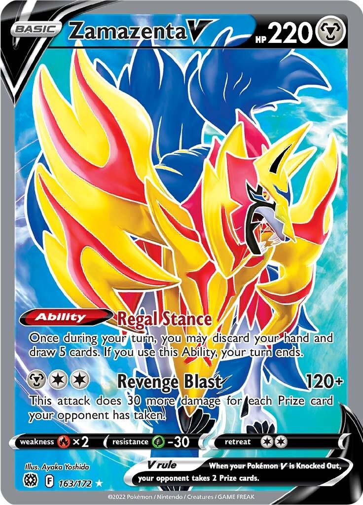 Zamazenta V (163/172) [Sword & Shield: Brilliant Stars] - POKÉ JEUX