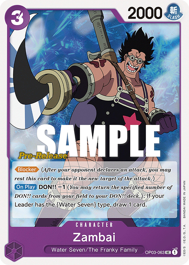 Zambai [Pillars of Strength Pre-Release Cards] - POKÉ JEUX