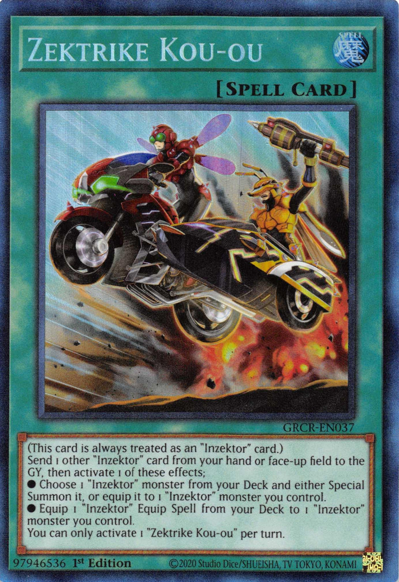 Zektrike Kou-ou [GRCR-EN037] Collector's Rare - POKÉ JEUX