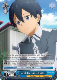 Zephilia Buds, Kirito (SAO/S65-E089 C) [Sword Art Online -Alicization-] - POKÉ JEUX