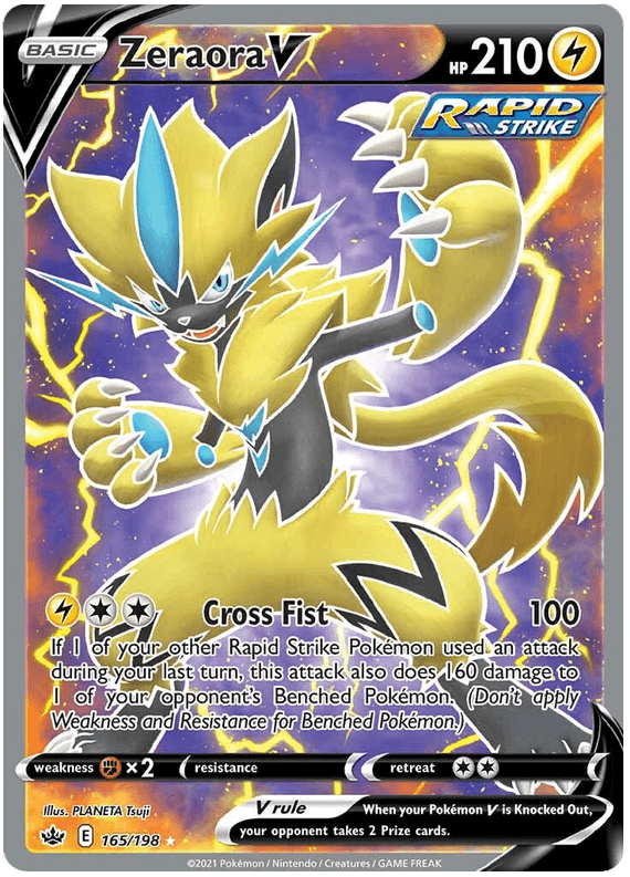 Zeraora V (165/198) [Sword & Shield: Chilling Reign] - POKÉ JEUX