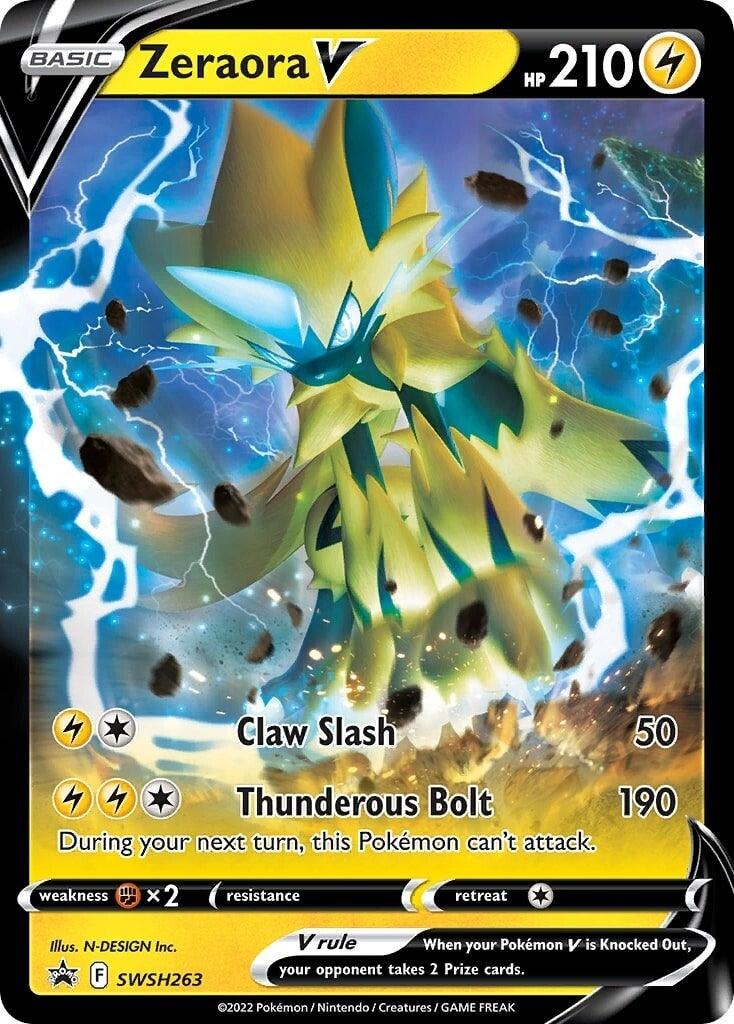 Zeraora V (SWSH263) [Sword & Shield: Black Star Promos] - POKÉ JEUX