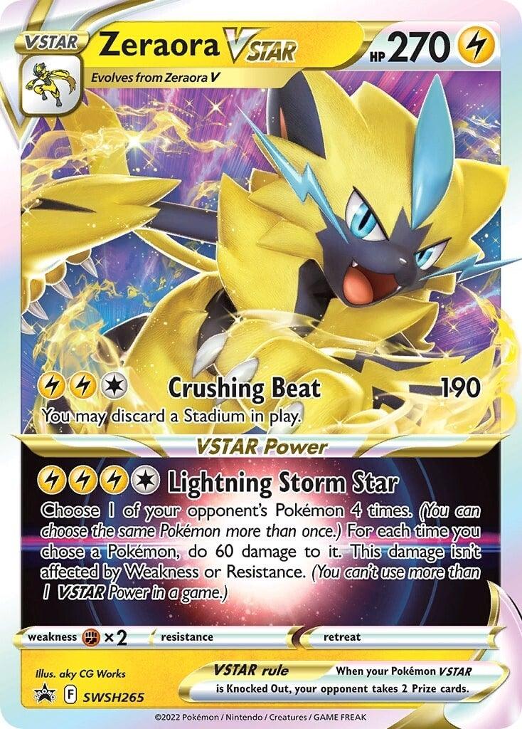 Zeraora VSTAR (SWSH265) [Sword & Shield: Black Star Promos] - POKÉ JEUX