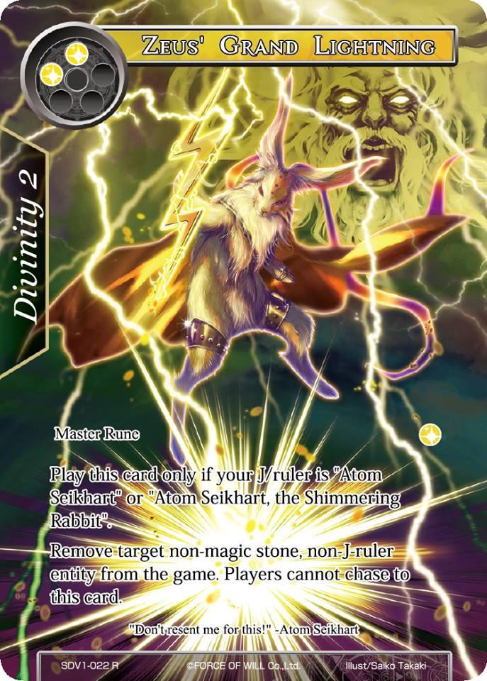 Zeus' Grand Lightning (SDV1-022) [Starter Deck: Valhalla Cluster] - POKÉ JEUX