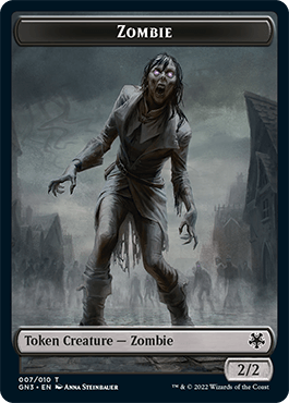 Zombie // Angel Double-Sided Token [Game Night: Free-for-All Tokens] - POKÉ JEUX