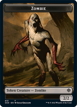 Zombie // Zombie Army Double-Sided Token [Starter Commander Decks] - POKÉ JEUX