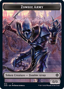 Zombie // Zombie Army Double-Sided Token [Starter Commander Decks] - POKÉ JEUX