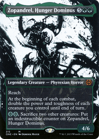 Zopandrel, Hunger Dominus (Borderless Ichor) [Phyrexia: All Will Be One] - POKÉ JEUX