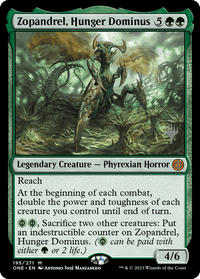 Zopandrel, Hunger Dominus (Promo Pack) [Phyrexia: All Will Be One Promos] - POKÉ JEUX