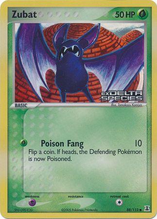 Zubat (88/113) (Stamped) [EX: Delta Species] - POKÉ JEUX