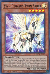 ZW - Pegasus Twin Saber [MP22-EN057] Super Rare - POKÉ JEUX